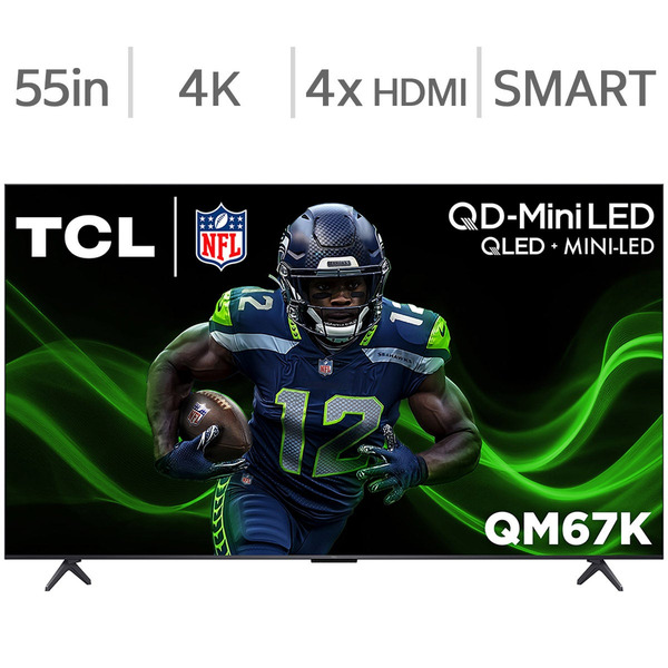 TCL Class QM67K Series 4K UHD QD Mini LED TV