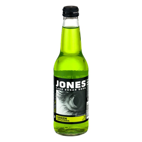 Jones Cane Sugar Soda Green Apple (12 fl oz) Instacart