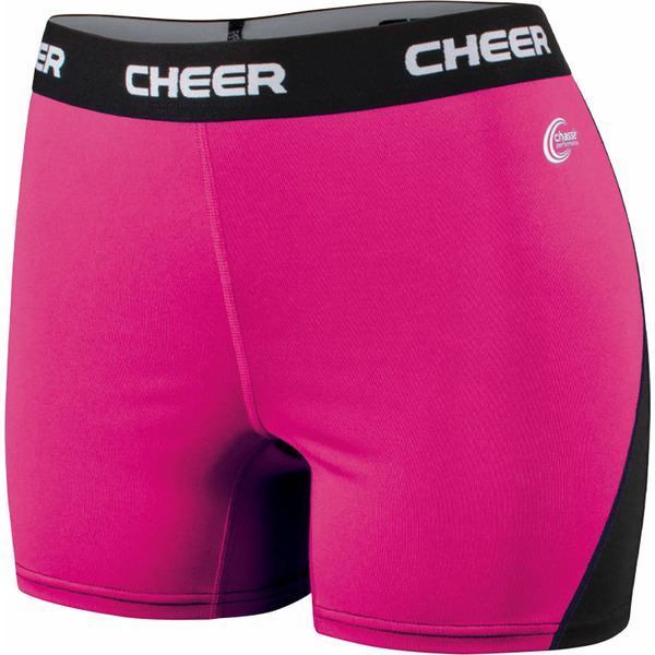 GK Elite Chasse Cheer Practice Wear Shorts - Pink