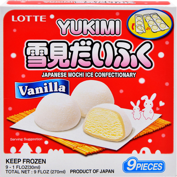 Lotte Yukimi Vanilla Mochi Dessert