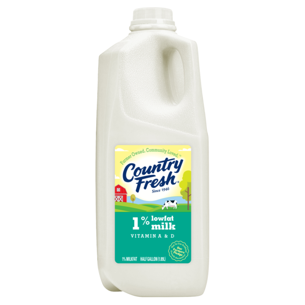 Country Fresh 1% Lowfat Milk
