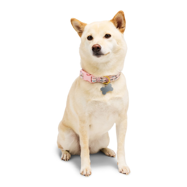 Youly Boucle Dog Collar, Small - Pink