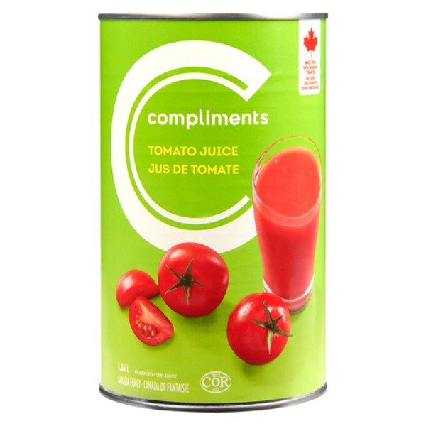 FreshCo Compliments Juice Tomato (can) Same-Day Delivery | Instacart