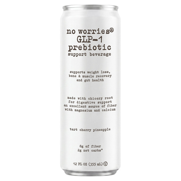 No Worries Glp-1 Prebiotic Tart Cherry Pineapple Support Beverage Same-Day Delivery