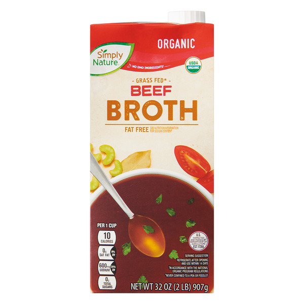 Simply Nature Organic Beef Broth