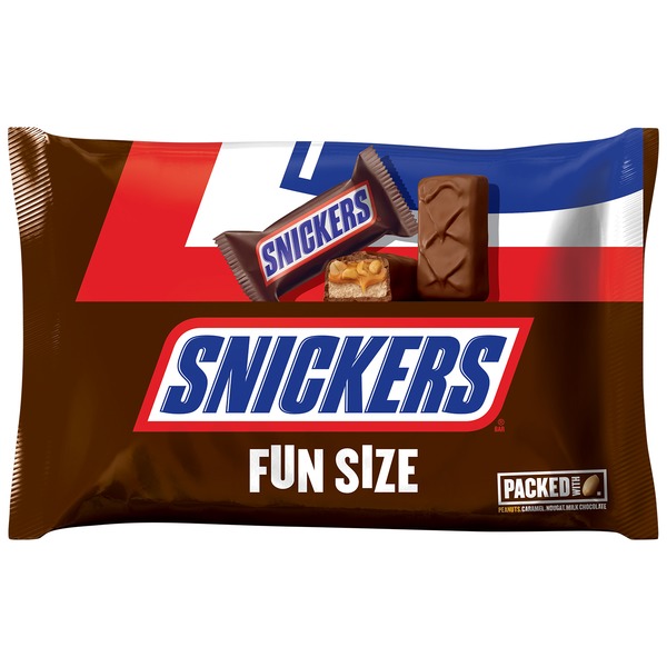 Snickers Chocolate Candy Bars, Fun Size from ALDI Instacart