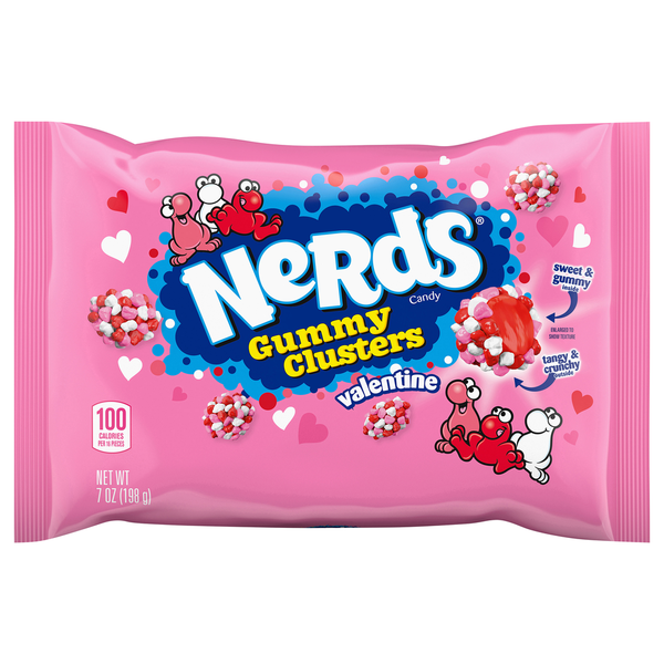 あめあめピンクジップS NERDS Valentine Gummy Clusters Same-Day Delivery or Pickup | Harmons