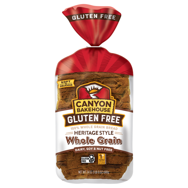 Canyon Bakehouse Bread, Gluten Free, Whole Grain, Heritage Style