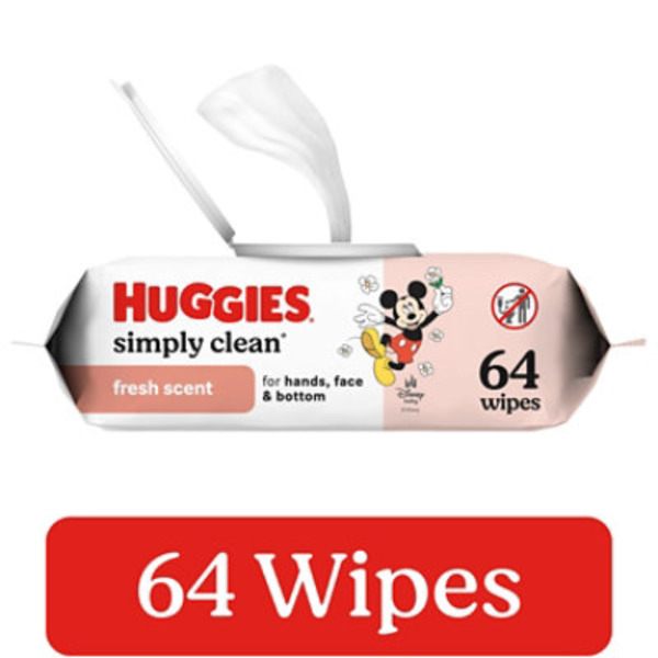 Huggies Simply Clean Fresh Scent Baby Wipes