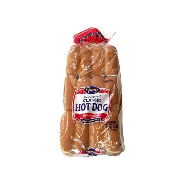 Franz Classic Hot Dog Buns (24 ct) Instacart