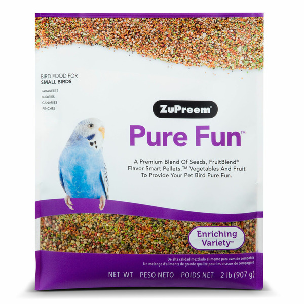 ZuPreem Pure Fun Bird Food For Small Birds
