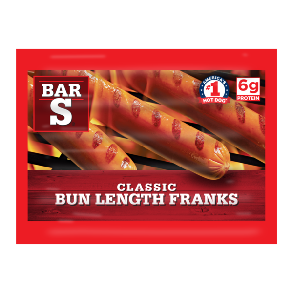 Bar-S Classic Bun Length Franks Same-Day Delivery or Pickup