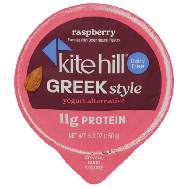 Kite Hill Raspberry Greek Style Plant-Based Yogurt