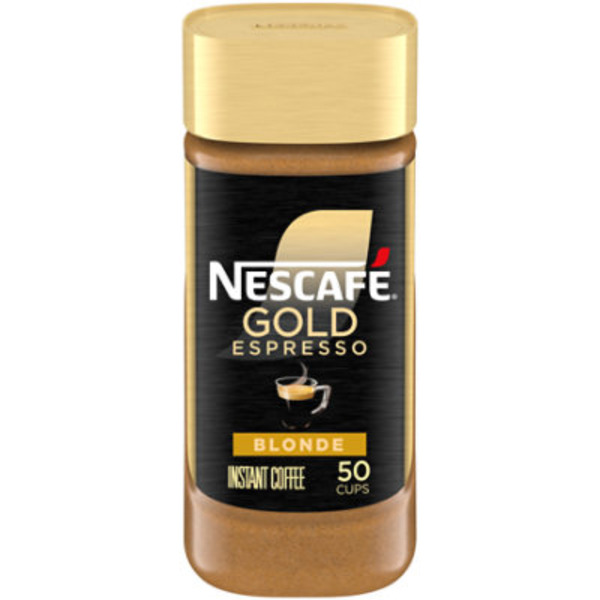NESCAFÉ Coffee, Instant, Golden Roasted Arabica, Velvety Crema, Blonde