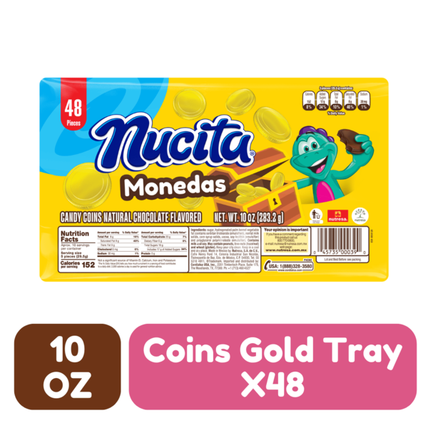 Nucita Chocolate Gold Coins Tray