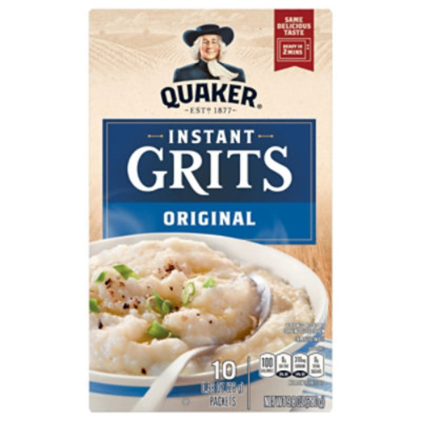 Quaker Instant Grits, Original - Pack
