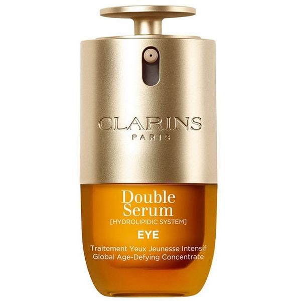 Clarins Double Serum Eye Brightening and Depuffing Anti-Aging Concentrate
