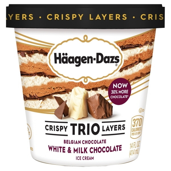 Häagen-Dazs Trio Crispy Layers Triple Chocolate Ice Cream Same-Day