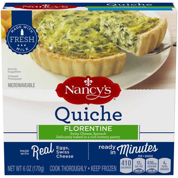 frozen quiche publix