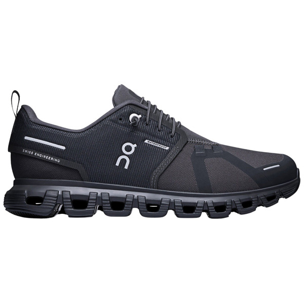 ON Cloud 6 Waterproof Shoes, Size 8.5, Medium/B - Black/Black/Black