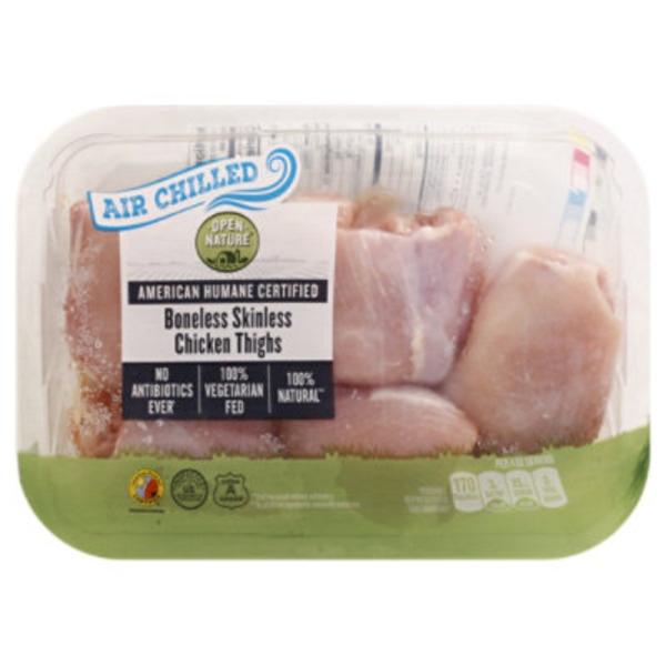 Open Nature AC Natural Boneless Skinless Chicken Thigh