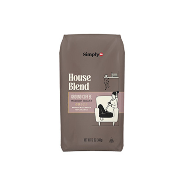 Simply Go House Blend Ground Coffee