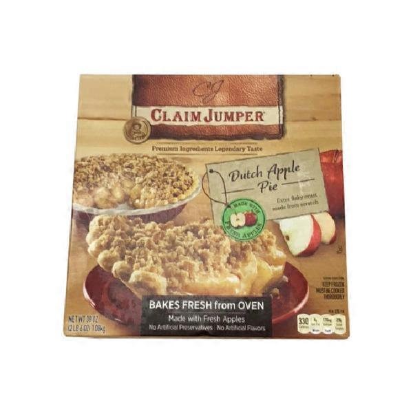 Claim Jumper Dutch Apple Pie (38 oz) Instacart