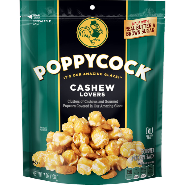 Poppycock Cashew Lovers Gourmet Popcorn Same-Day Delivery or