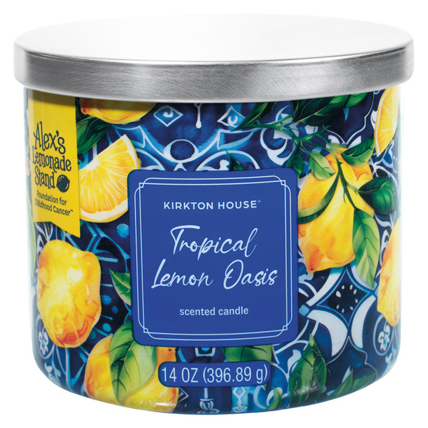 KIRKTON HOUSE 3 Wick Candle Tropical Lemon Oasis Same-Day Delivery
