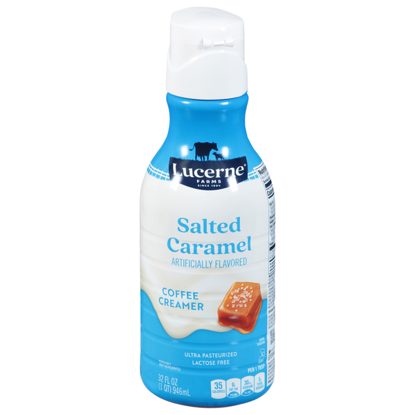 Lucerne Coffee Creamer, Salted Caramel