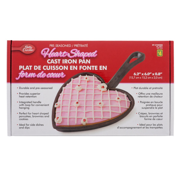 Heart Shaped Cast Iron Heart Pan Cast Iron Heart Shaped Pan Heart - Main Image