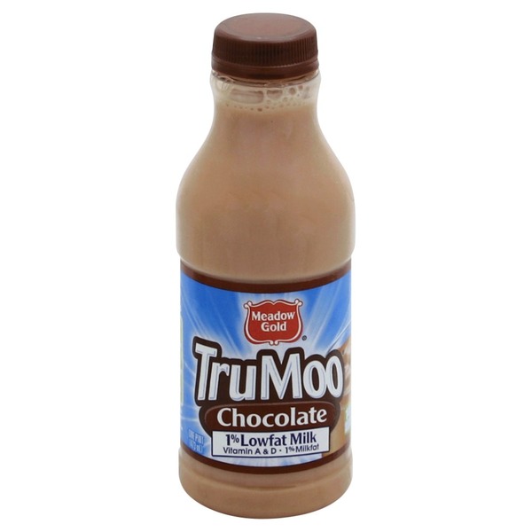 Tru Moo Milk, Lowfat, Chocolate, 1 Milkfat (1 pt) Instacart