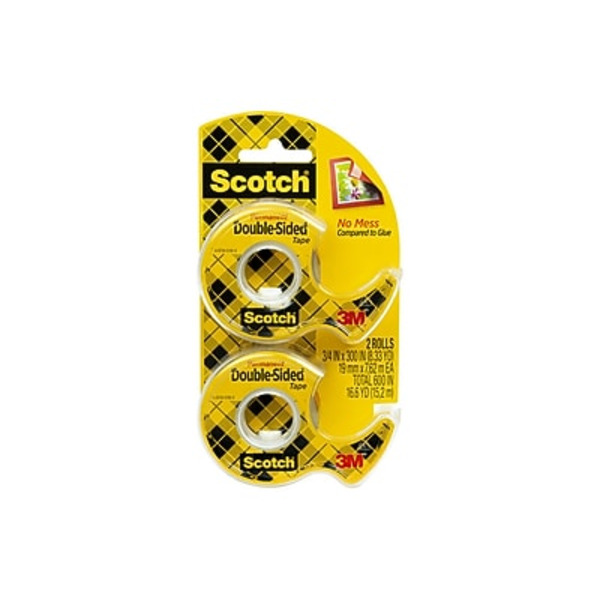 Scotch Tape, Double-Sided, Permanent