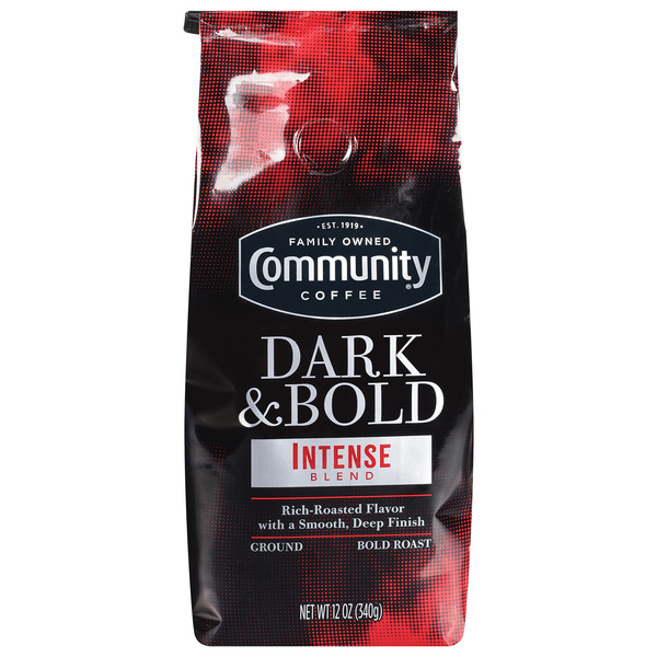 Community Coffee Dark & Bold Intense Blend Ground Coffee