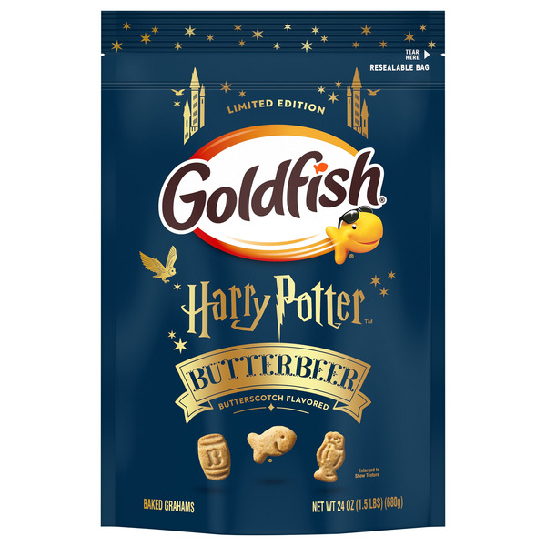 Goldfish Harry Potter Butterbeer Baked Graham Crackers, 24 oz