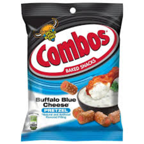 Combos - Buffalo Blue Cheese Filled Pretzels - 12/7 oz