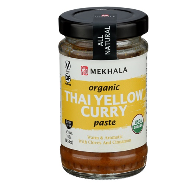 Mekhala Organic Thai Yellow Curry Paste Same-Day Delivery or