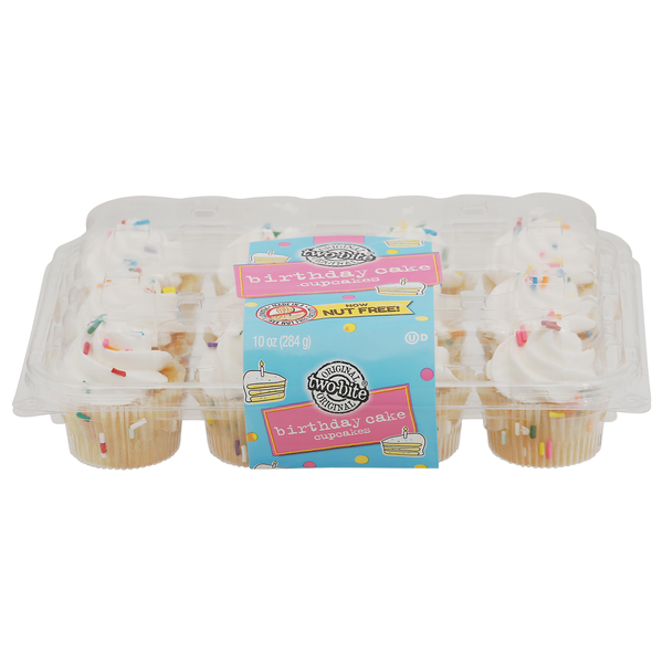 Two Bite Cupcakes, Birthday Cake
