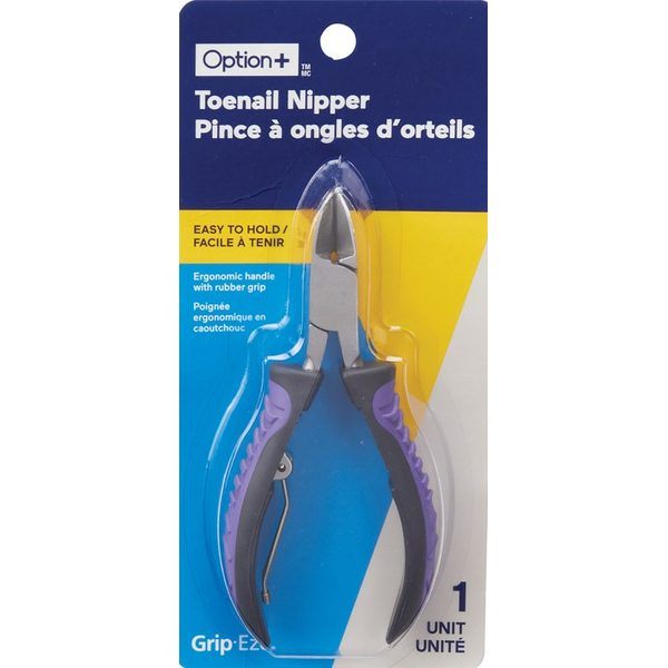 OPTION+ Toenail Nipper Grip Eze Same-Day Delivery | Rexall