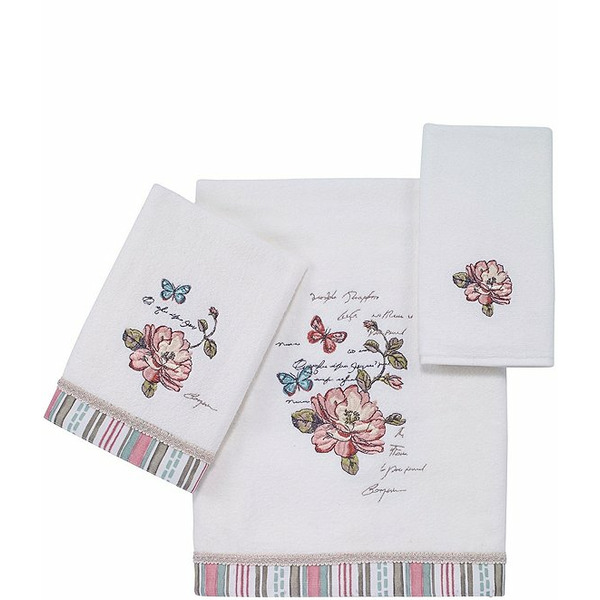 Avanti Linens Butterfly Garden Cotton Bath Towels