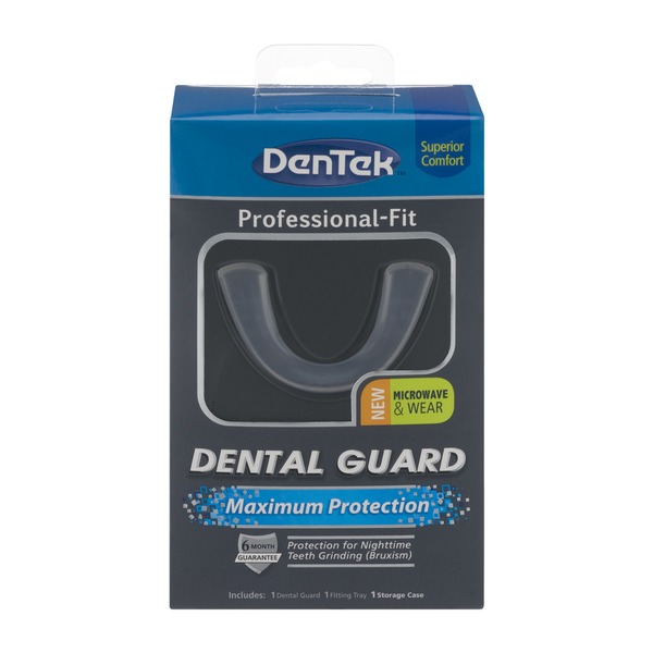 Dentek Professional Fit Dental Guard Maximum Protection Microwave