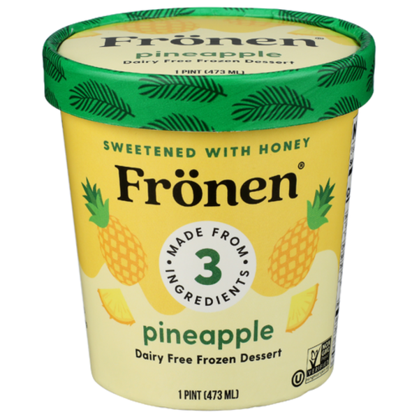 Fronen Pineapple Dairy Free Frozen Dessert