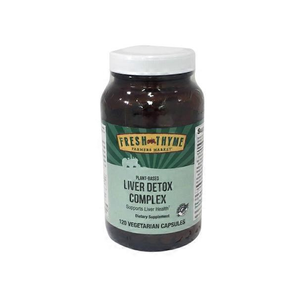 Fresh Thyme Plant Based Liver Detox Complex Caplets (120 ct) Instacart