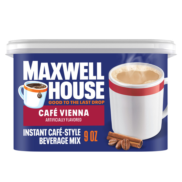 Maxwell House Cafe Vienna Instant Cafe-Style Beverage Mix Same-Day