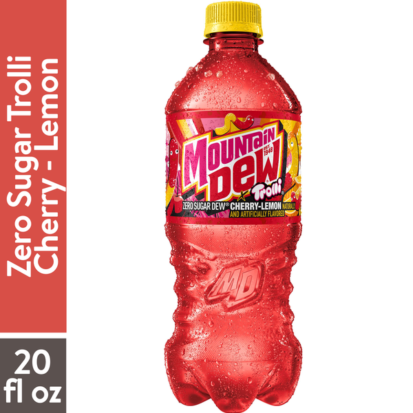 Mountain Dew Zero Sugar Trolli Cherry Lemon Soda Same-Day Delivery