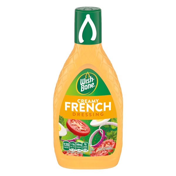 Wish-Bone Creamy French Salad Dressing Same-Day Delivery or Pickup | Tony's Fresh Market Wish-Bone Creamy French Salad Dressing Same-Day Delivery or Pickup | Tony's Fresh Market
