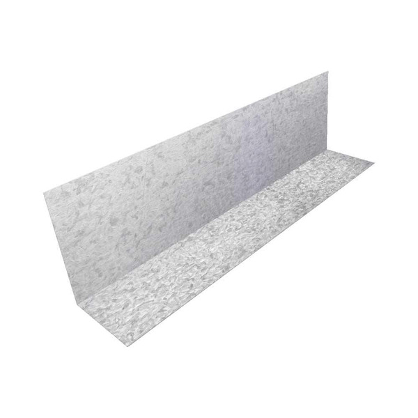 Gibraltar Building Products 6 In. X 14 In. Galvanized Steel Step Flashing