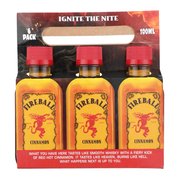 Fireball Cinnamon Malt Beverage, 30 Proof Same-Day Delivery