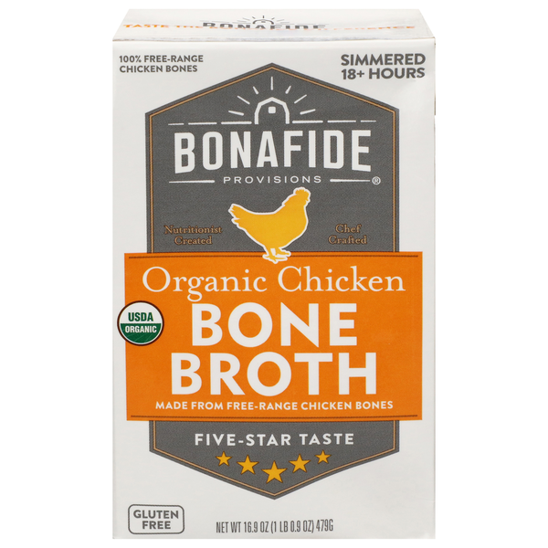 Bonafide Provisions Chicken Bone Broth, Organic
