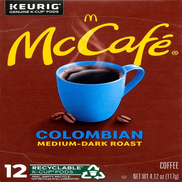 McDonald's McCafé Colombian K-Cup Pods Same-Day Delivery | Family